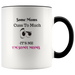 Mug Some Moms Cuss Ceramic Accent Mug - Black | Shop Sassy Chick