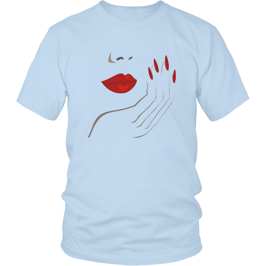 Lips And Nails T-Shirt - Shop Sassy Chick 