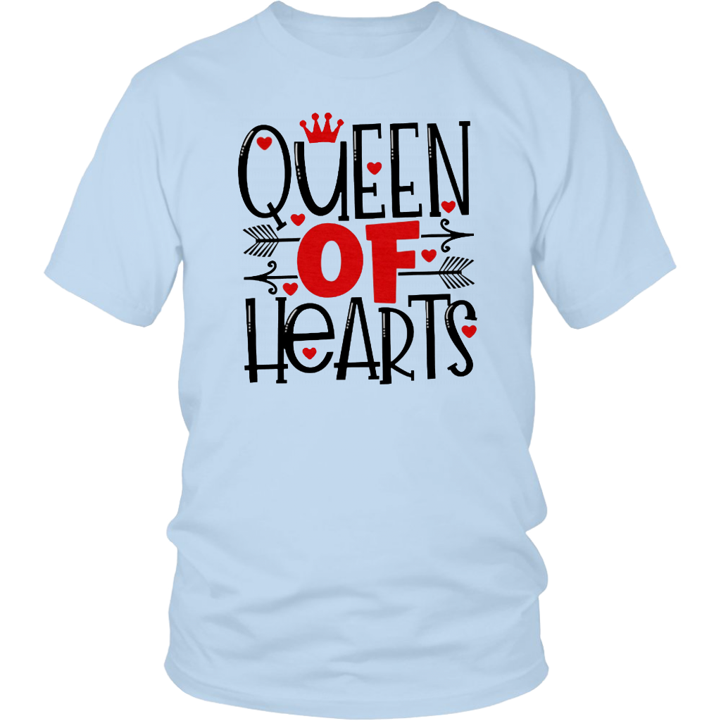 Queen Of Hearts T-Shirt - Shop Sassy Chick 