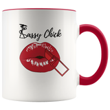 Mug Kiss Ceramic Accent Coffee Mug - Red | Shop Sassy Chick