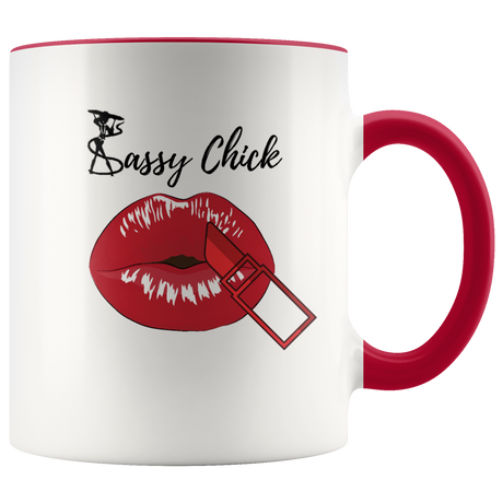 Mug Kiss Ceramic Accent Coffee Mug - Red | Shop Sassy Chick