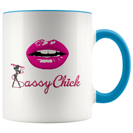 Mug Smile Ceramic Accent Mug - Blue | Shop Sassy Chick