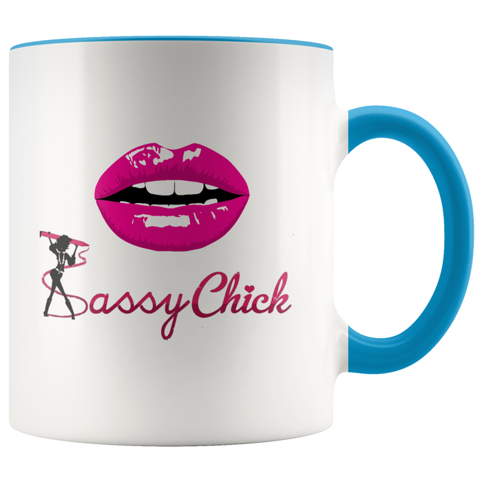 Mug Smile Ceramic Accent Mug - Blue | Shop Sassy Chick