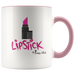 Mug Lipstick Ceramic Accent Mug - Pink | Shop Sassy Chick