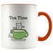 Mug Tea Ceramic Accent Mug - Orange | Shop Sassy Chick