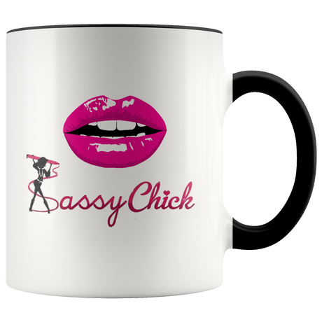 Mug Smile Ceramic Accent Mug - Black | Shop Sassy Chick