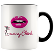 Mug Smile Ceramic Accent Mug - Black | Shop Sassy Chick