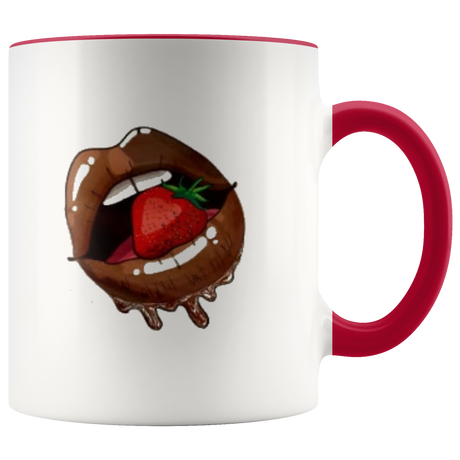 Chocolate Drip Lip Coffee Mug - Shop Sassy Chick 