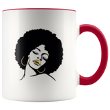 Afro Lady Cute Coffee Mug - Shop Sassy Chick 