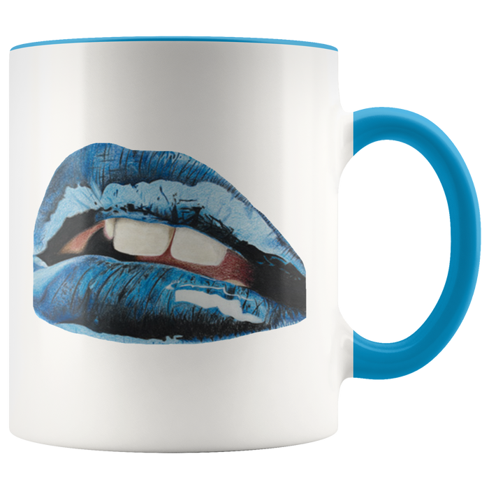 Blue Lips Mugs - Shop Sassy Chick 
