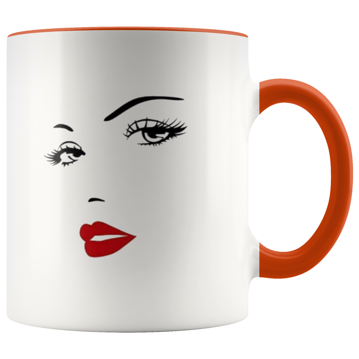 Beautiful Red Lip Coffee Mug - Shop Sassy Chick 