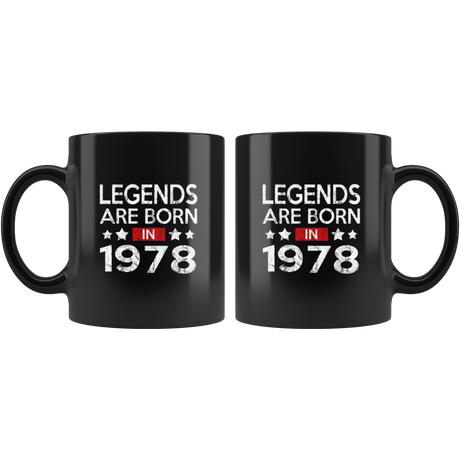 Legends Are Born Mugs - Shop Sassy Chick 