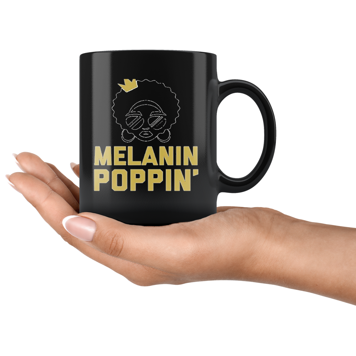Melanin Poppin' Coffee Mug - Shop Sassy Chick 