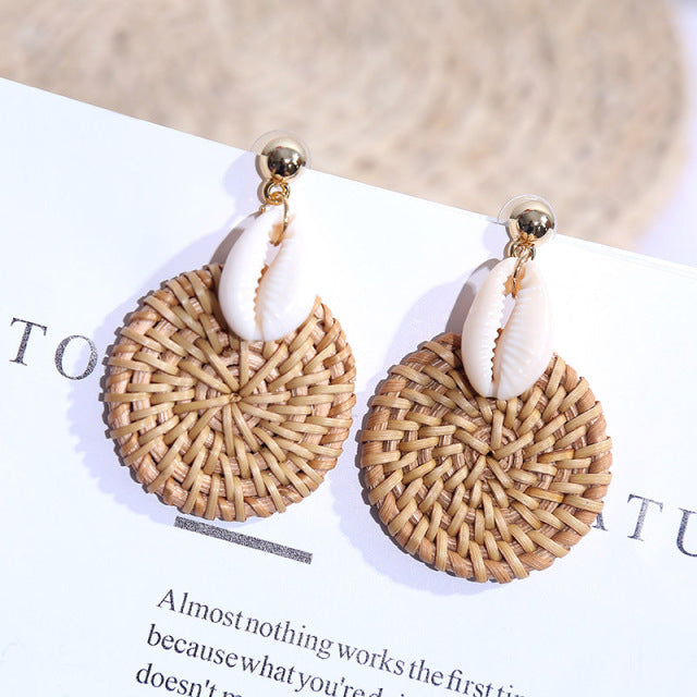 Geometric Drop Dangle Earring