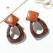 Geometric Drop Dangle Earring