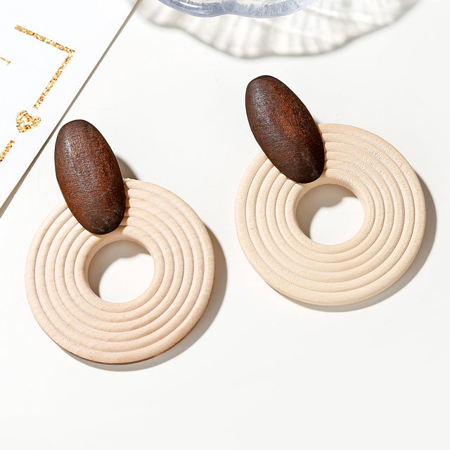 Geometric Drop Dangle Earring
