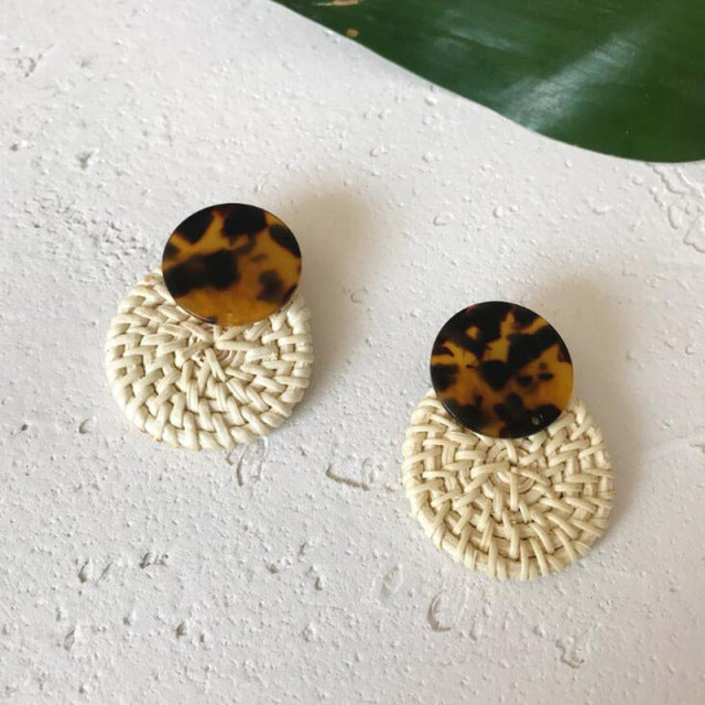 Geometric Drop Dangle Earring