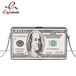 Fashion Dollar Pattern  Clutch Bag - Shop Sassy Chick 