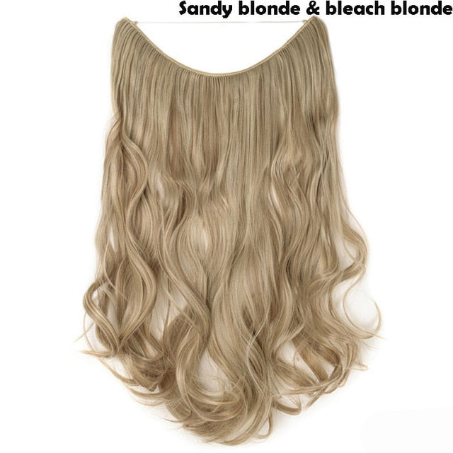 Long Synthetic Hair  Wavy Hair Extensions - Shop Sassy Chick 