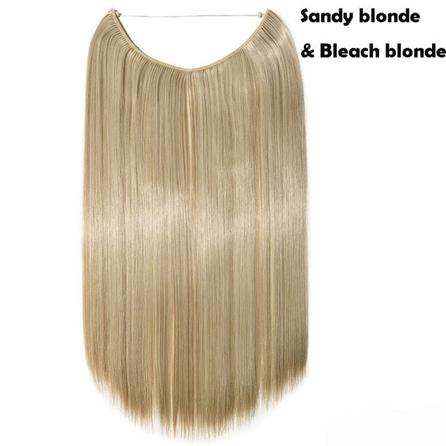 Long Synthetic Hair  Wavy Hair Extensions - Shop Sassy Chick 