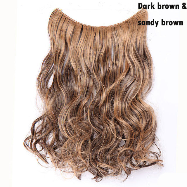 Long Synthetic Hair  Wavy Hair Extensions - Shop Sassy Chick 