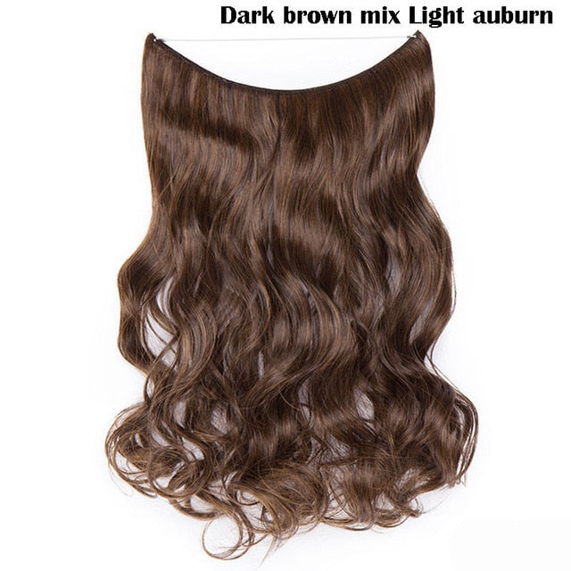 Long Synthetic Hair  Wavy Hair Extensions - Shop Sassy Chick 