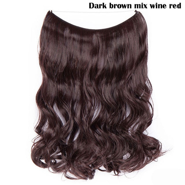 Long Synthetic Hair  Wavy Hair Extensions - Shop Sassy Chick 