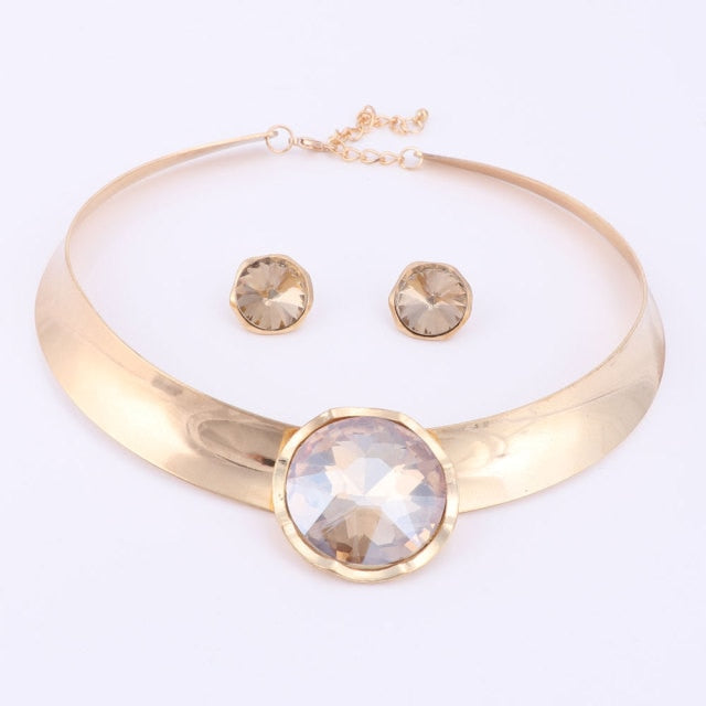 Crystal Necklace Set