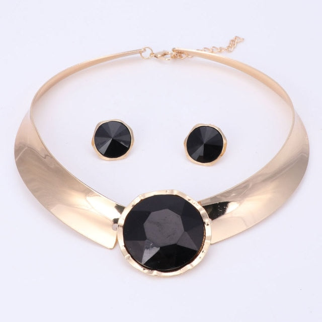 Crystal Necklace Set