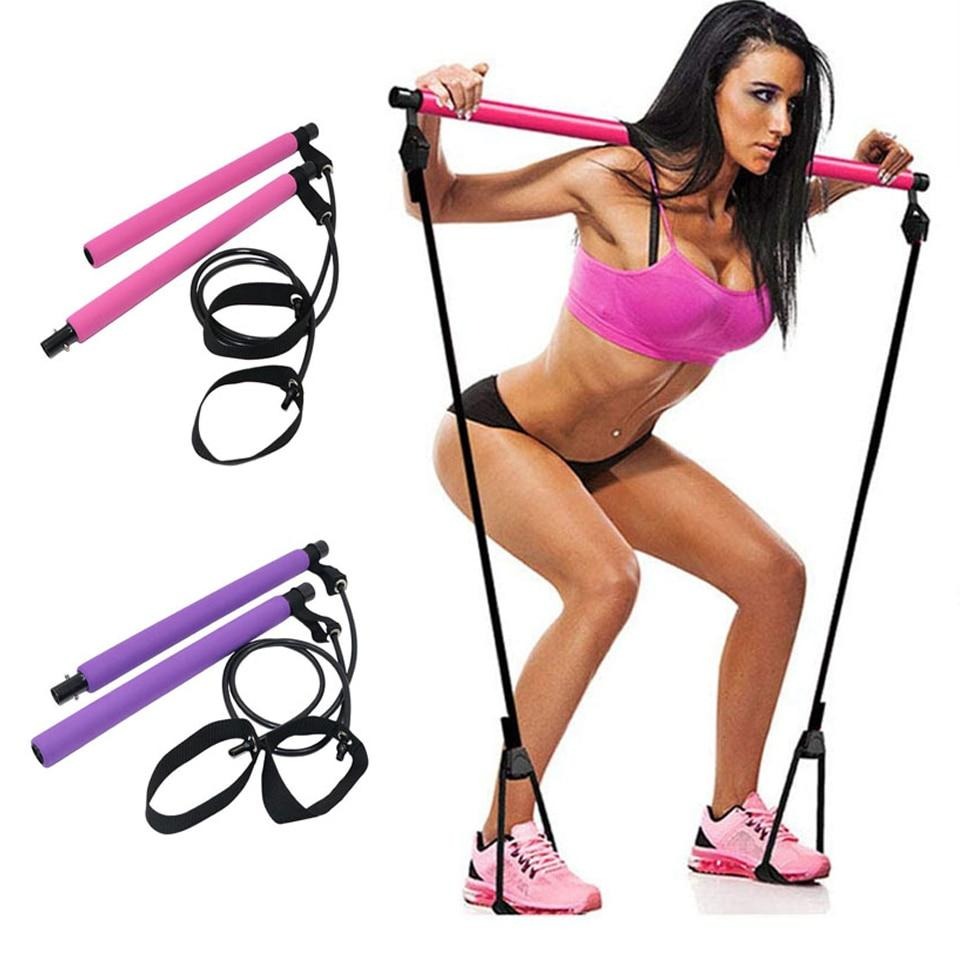 New Fitness Sport Pilates Bar Kit Gym Workout – Shop Sassy Chick