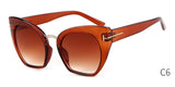 Half Frame Tom Rimless Sunglasses