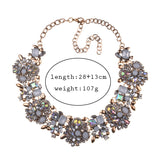 Statement Luxury Crystal Bib Necklace