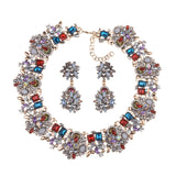 Luxury Crystal Statement Choker Set