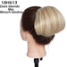 Drawstring Clip in Hair Bun Synthetic