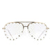 Metal Rivet Pilot Sunglasses - Shop Sassy Chick 