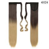 Long Straight Ponytail Wrap Clip Hair Extensions - Shop Sassy Chick 
