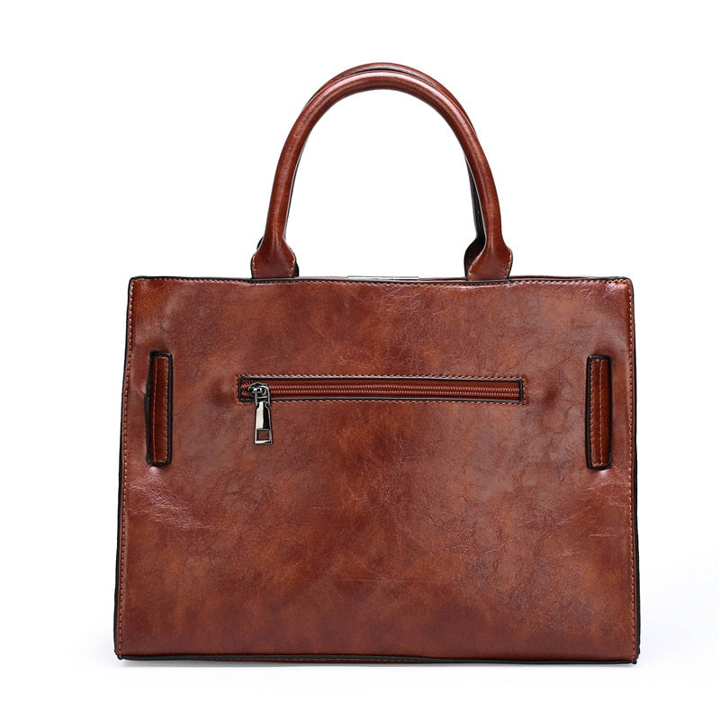 3-piece Set Leather Handbag