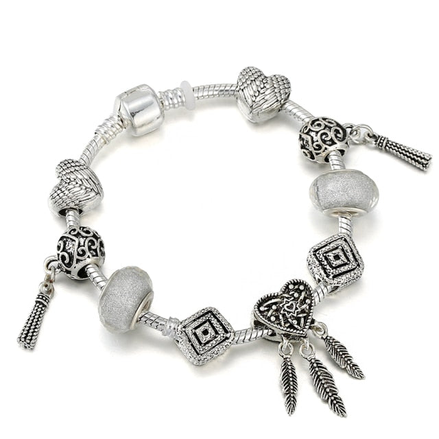 Charm Silver Bracelet