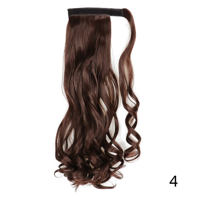 Straight Ponytail Synthetic Extension