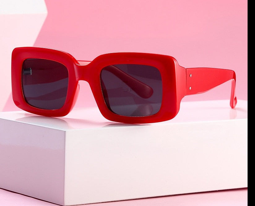 Vintage Oversized Square Sunglasses - Shop Sassy Chick 