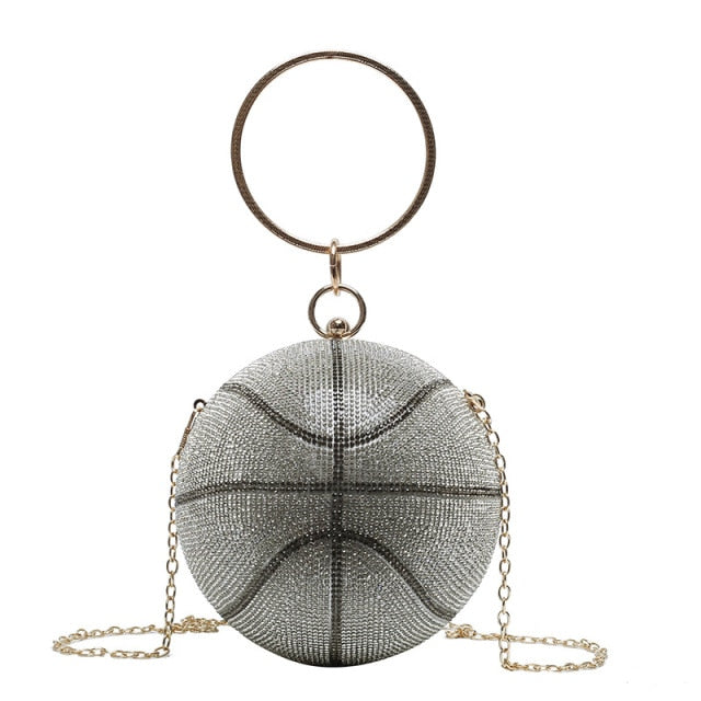 Luxury Bling Basketball Purse