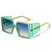 Vintage Punk Square Sunglasses