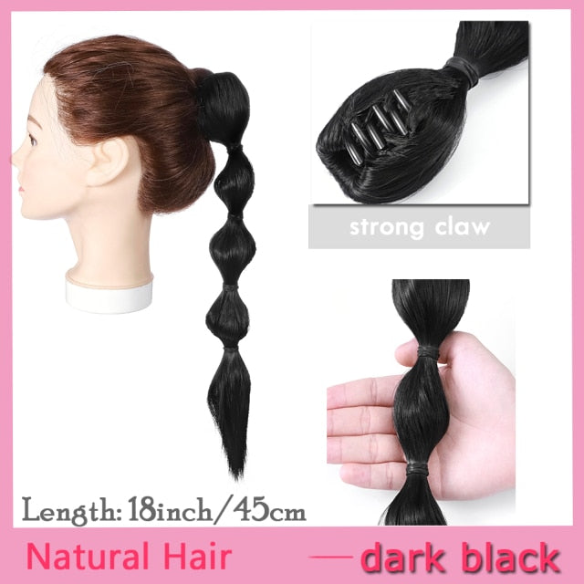 Lantern Bubble Ponytail