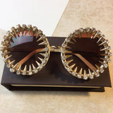 Metal Diamond Sun Glasses