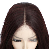 Synthetic Lace Front Ombre Brown Black Wig - Shop Sassy Chick 