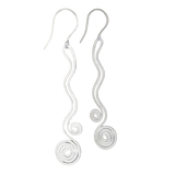Spiral Dangle Earrings