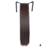 Straight Ponytail Synthetic Extension