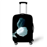 Tulips Print Luggage Cover