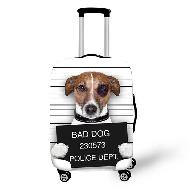 Guilty Dog Luggage Cover
