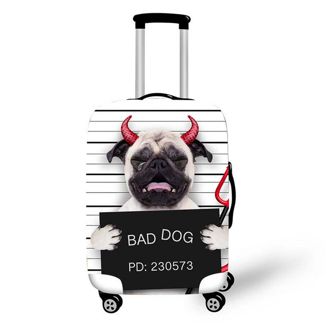 Guilty Dog Luggage Cover